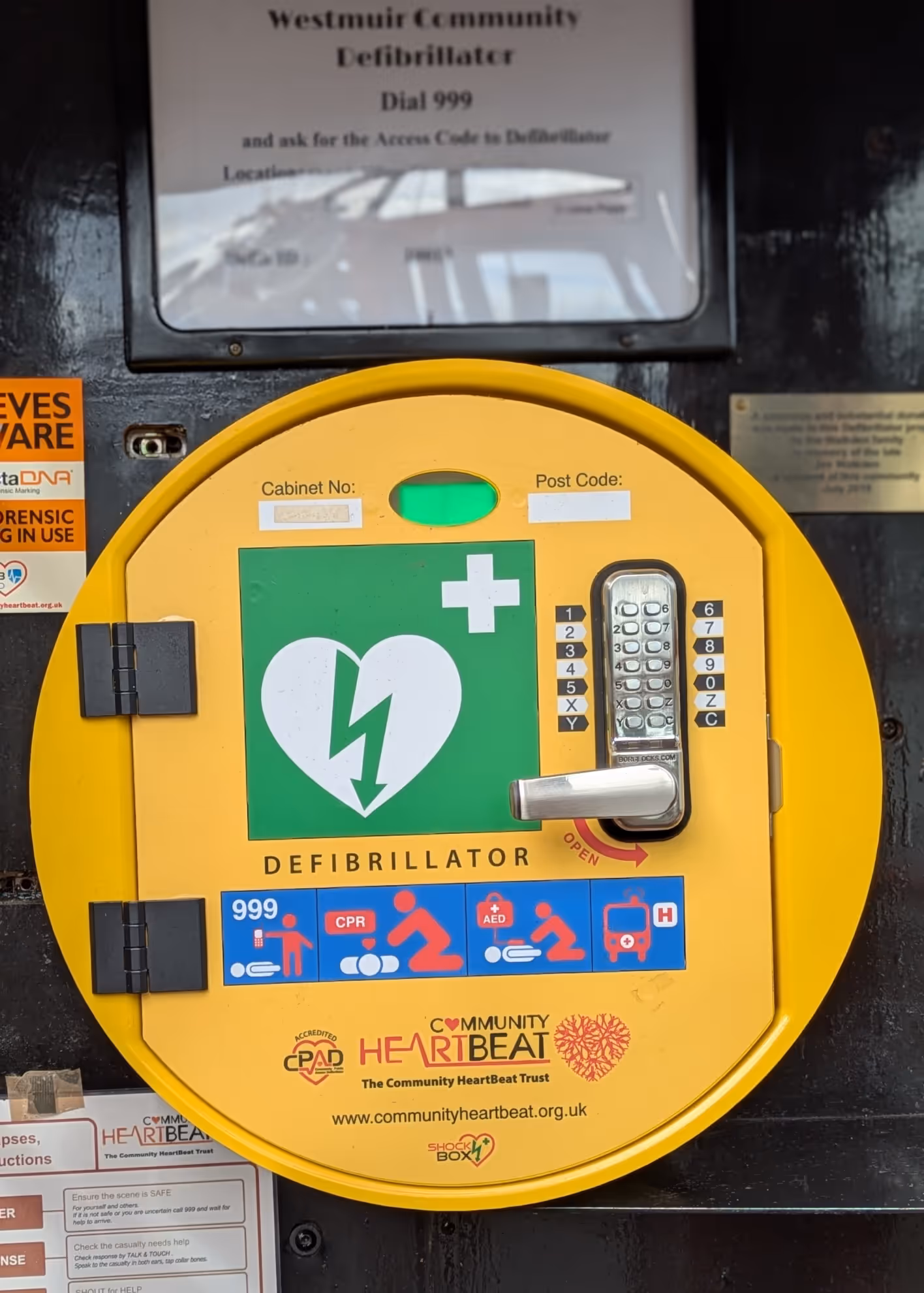 Westmuir defibrillator