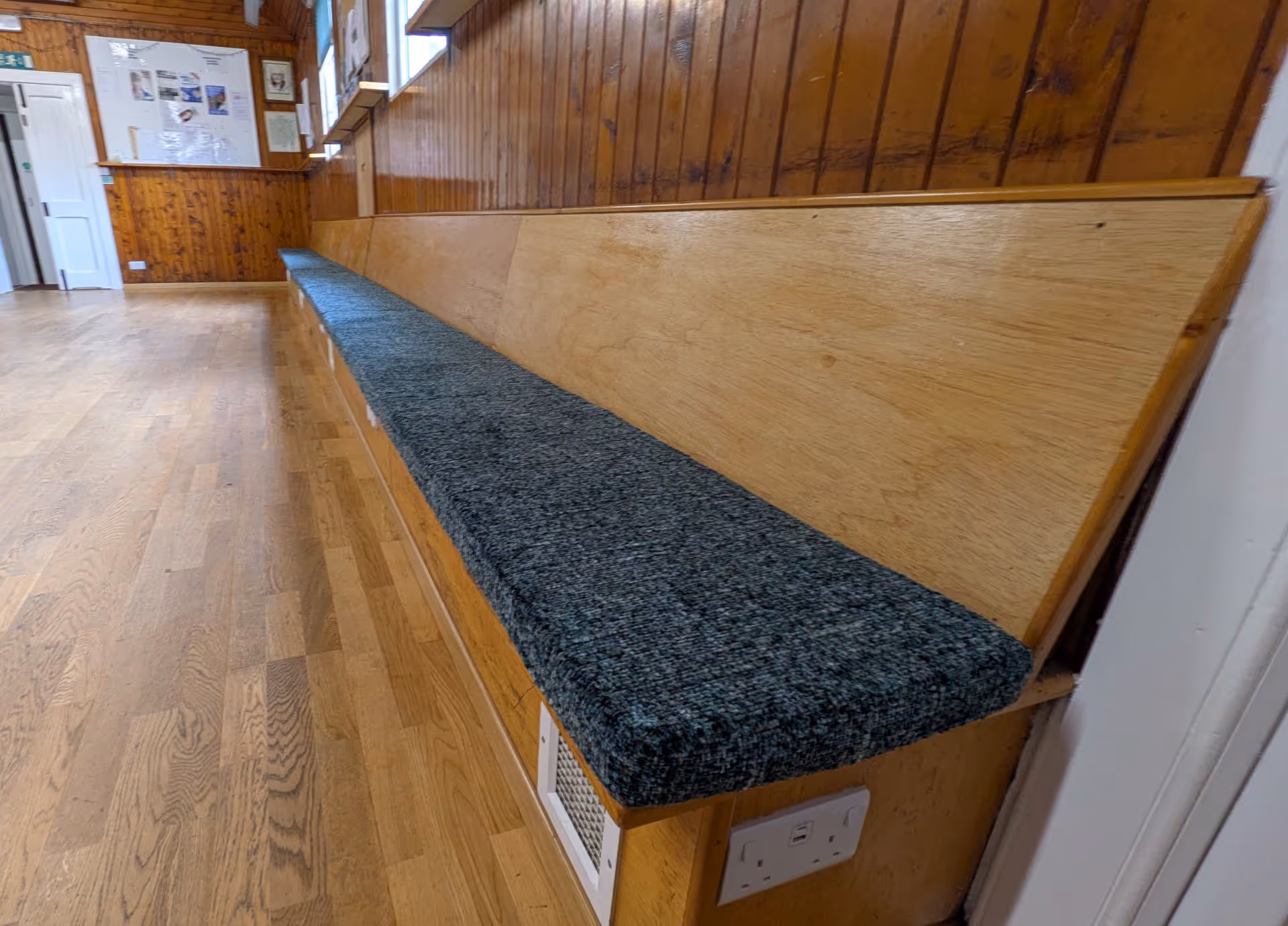 Padded bench