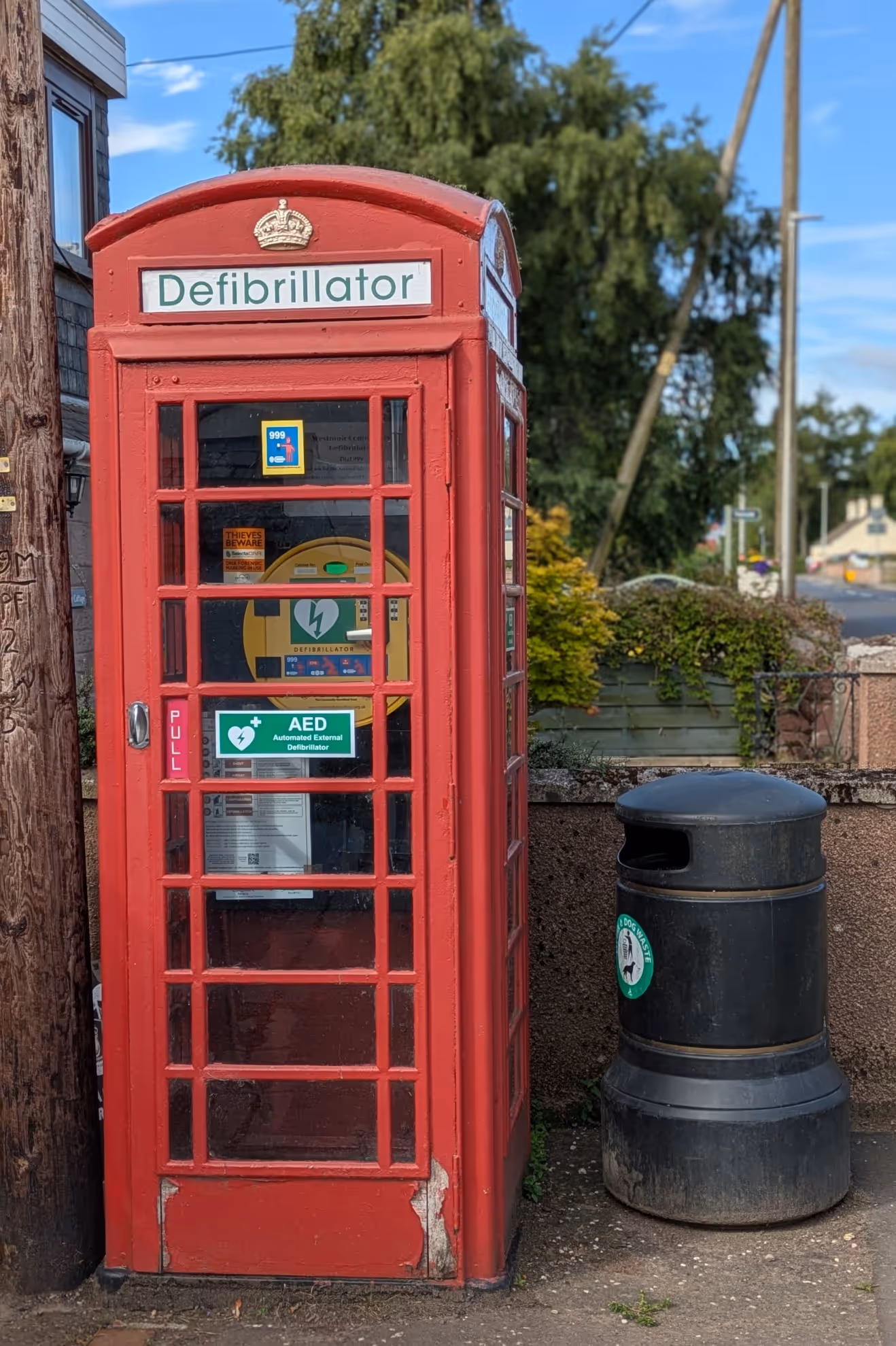 Westmuir defibrillator
