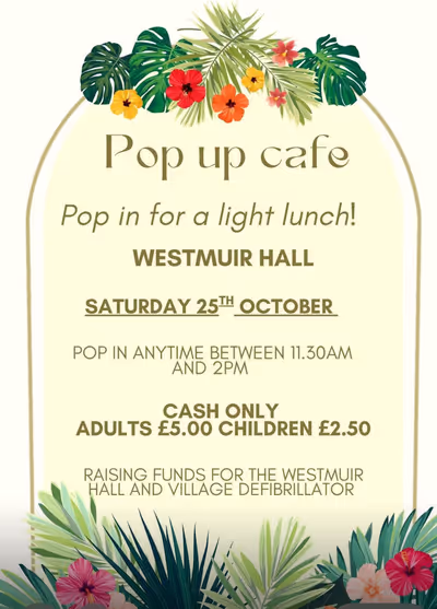 Popup cafe